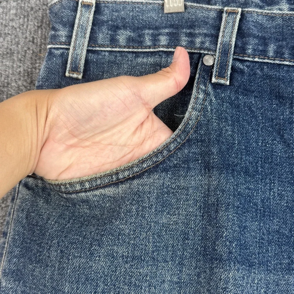 Vintage 2000 Levi's SilverTab Baggy Jeans Mens 42x34 Blue Denim Y2K Wide Leg